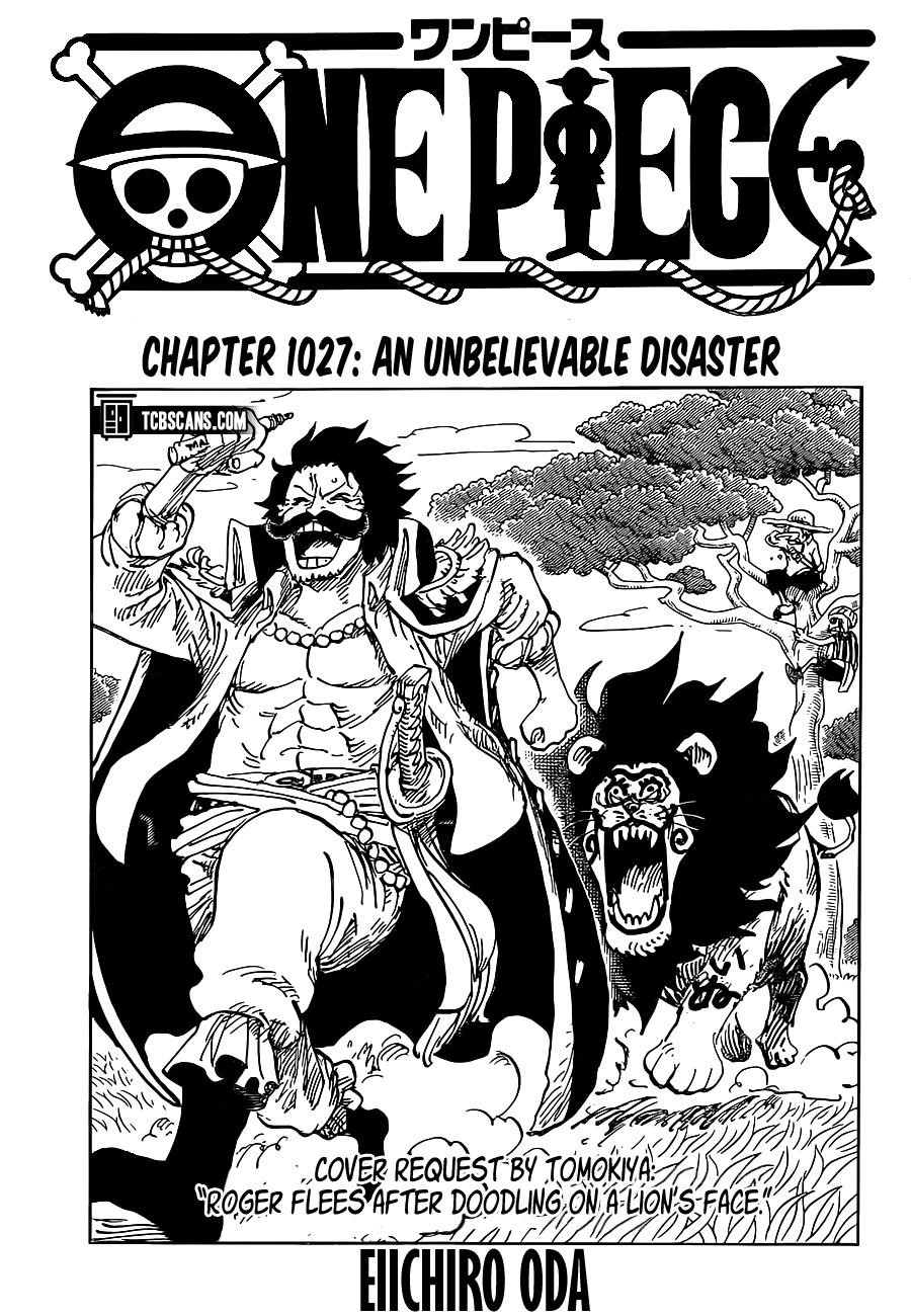 One Piece - Chapter 1027 Page 1