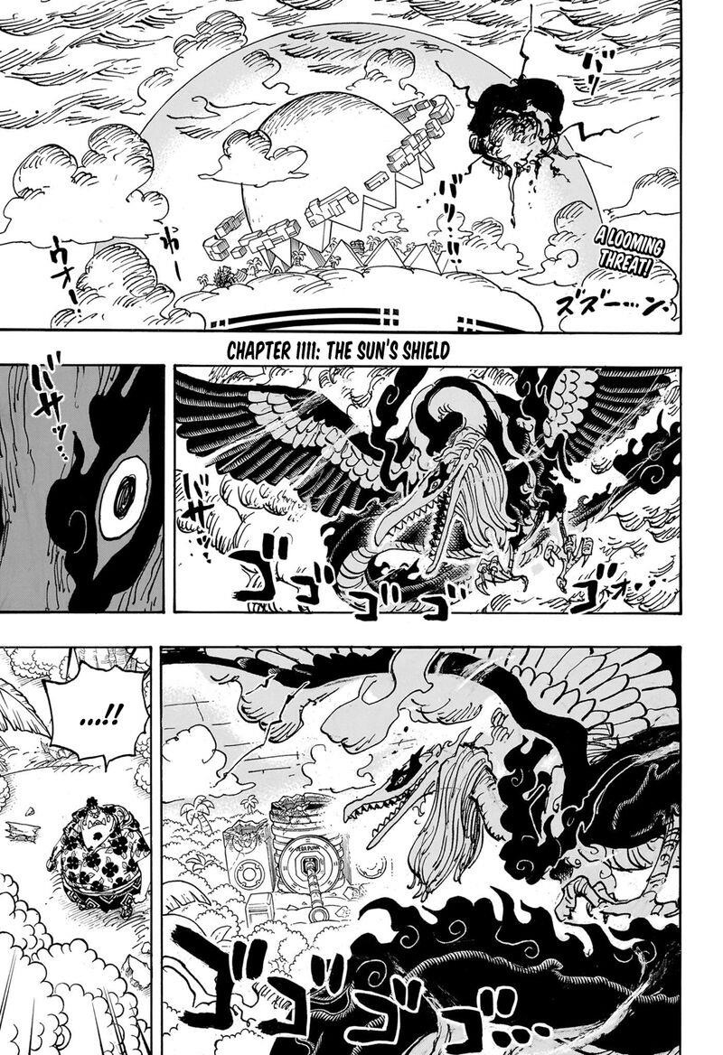 One Piece - Chapter 1111 Page 3