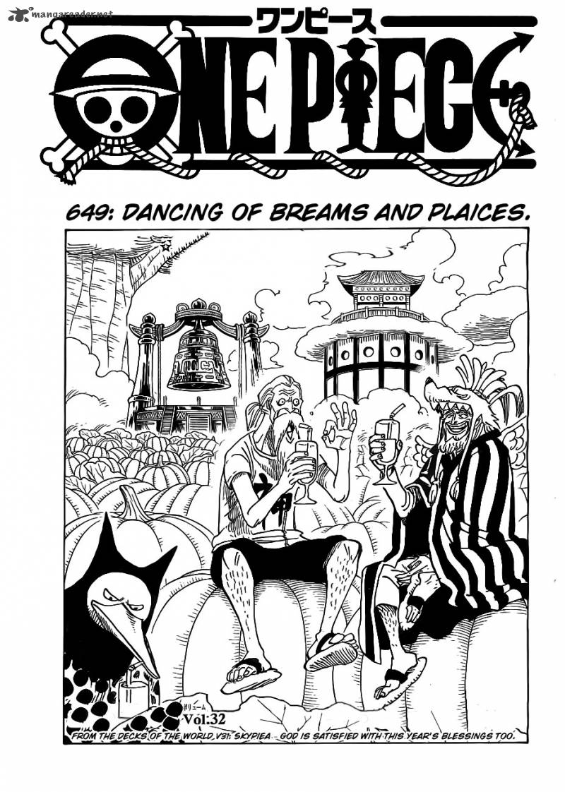 One Piece - Chapter 649 Page 1