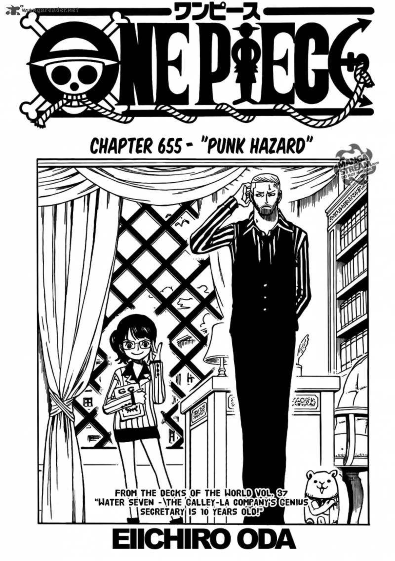 One Piece - Chapter 655 Page 1