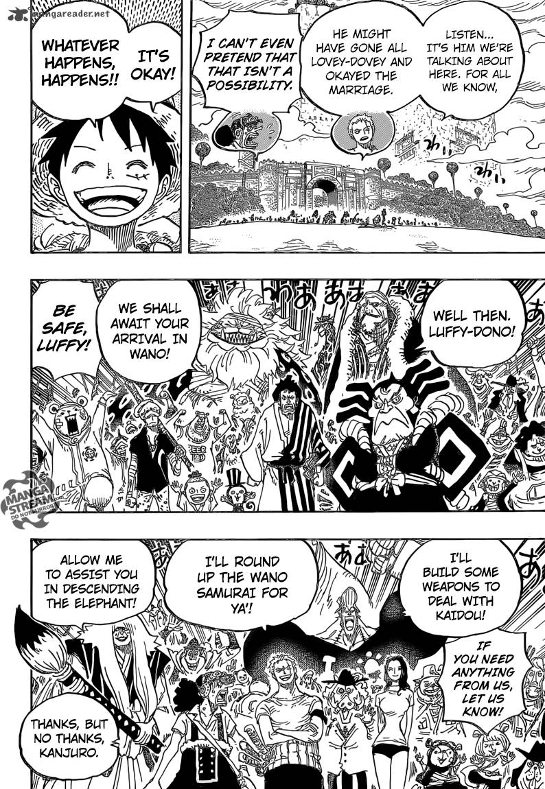 One Piece - Chapter 822 Page 16