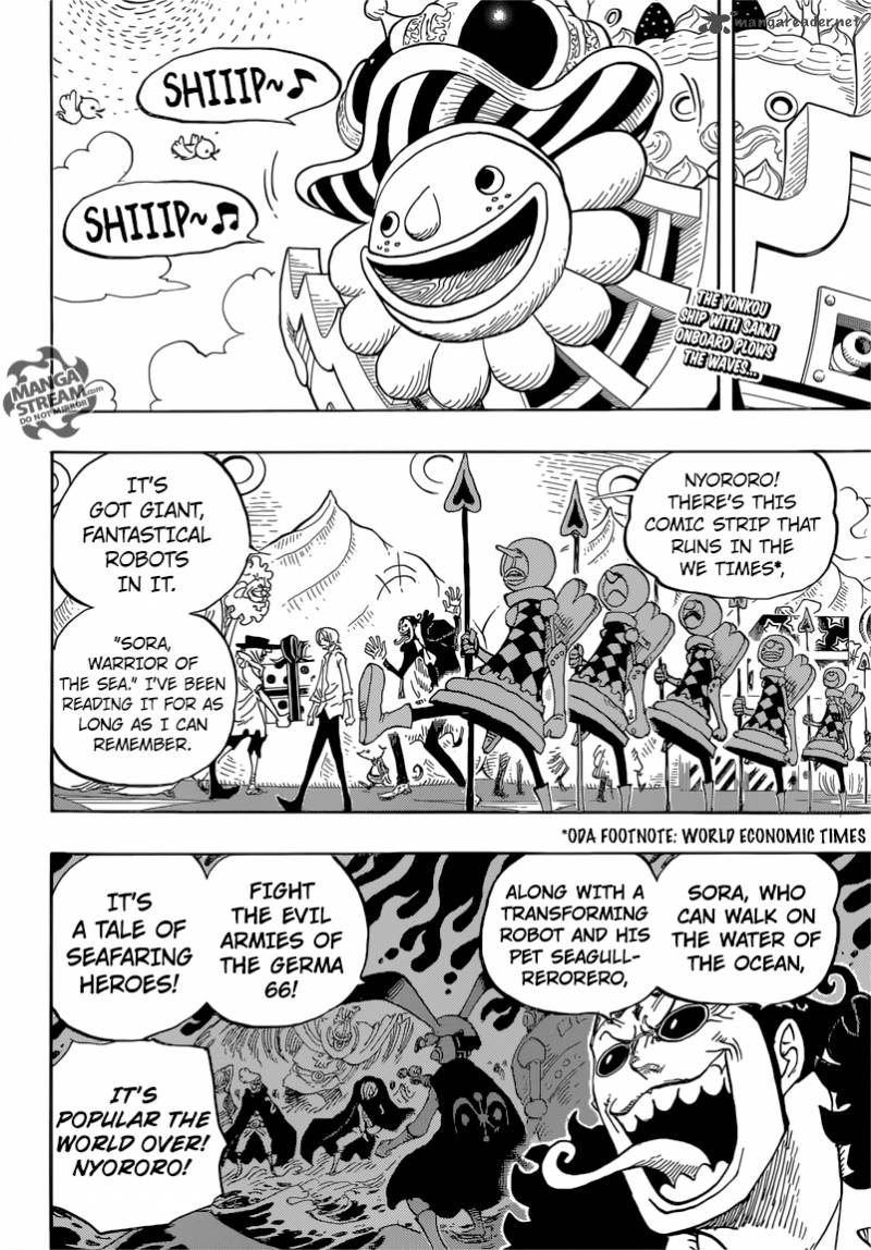 One Piece - Chapter 825 Page 4