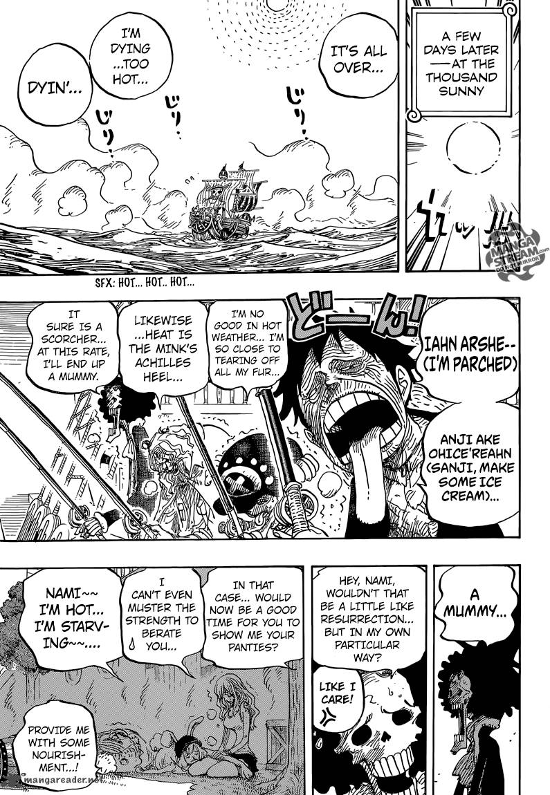 One Piece - Chapter 825 Page 9