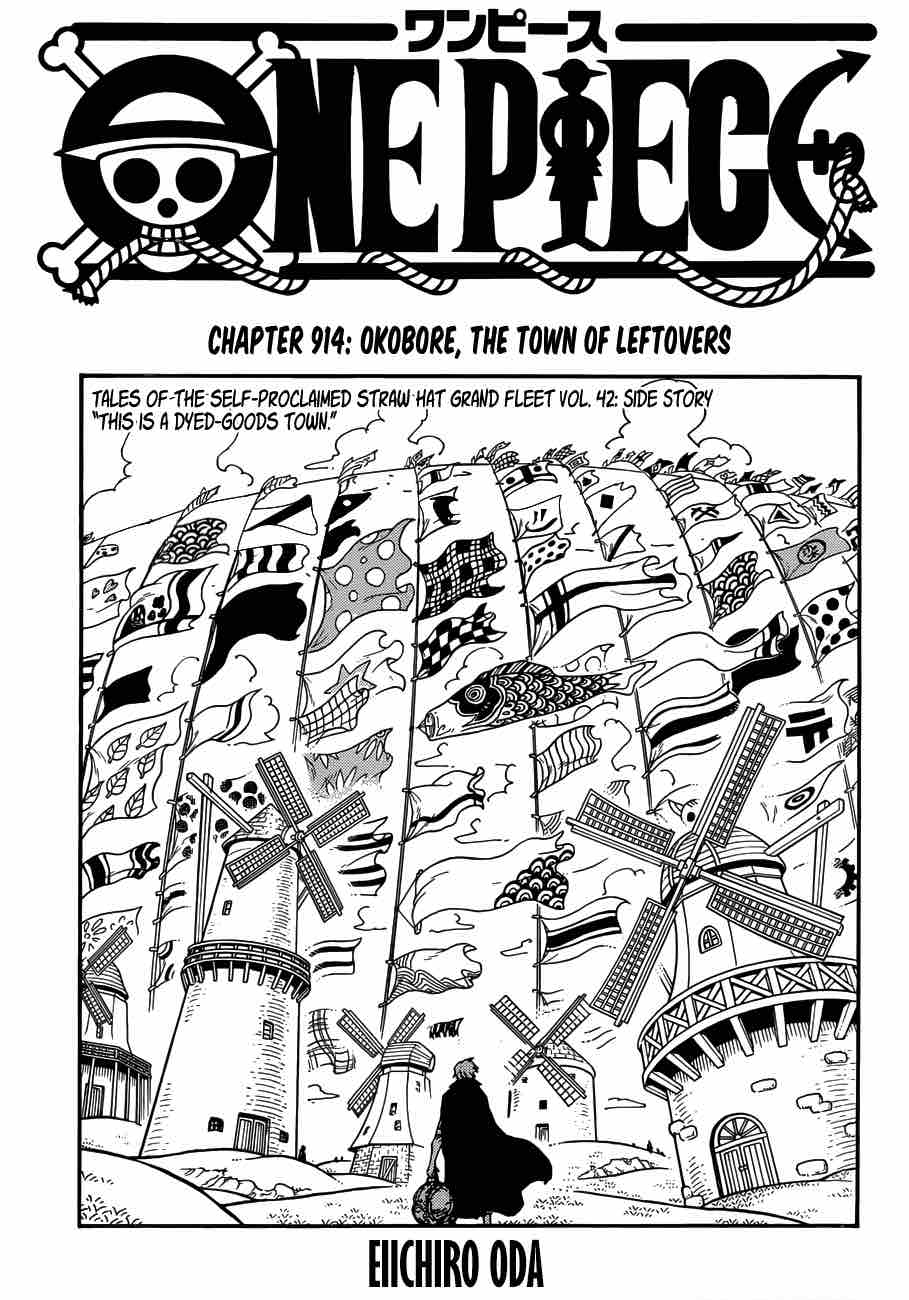 One Piece - Chapter 914 Page 1